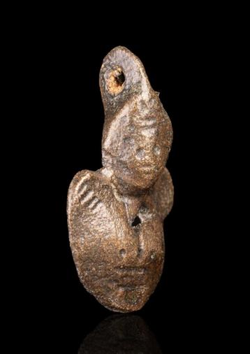 Oud-Romeins Bronzen Legendarische God Mars Hanger beschikbaar voor biedingen