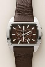 Diesel Gear herenhorloge met chronograaf, Handtassen en Accessoires, Horloges | Heren, Overige merken, Leer, Ophalen of Verzenden