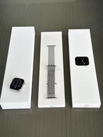 Apple Watch Series 6 4G 40mm Zilver RVS Milanese Polsband, Apple Watch, Gebruikt, IOS, Hartslag