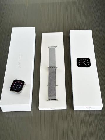 Apple Watch Series 6 4G GPS 40mm RVS Milanese Polsband
