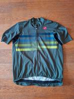 Castelli Fietsshirt Donkergroen 3XL, Fietsen en Brommers, Fietsaccessoires | Fietskleding, Verzenden, Zo goed als nieuw