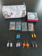 Ensemble de plusieurs boucles d’oreilles fantaisie, Zo goed als nieuw