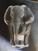 Sculpture de Mats Jonasson, sculpture en verre d'éléphant, Enlèvement ou Envoi