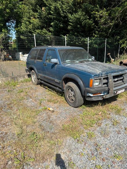 Chevrolet s10 blazer v6, Auto's, Bestelwagens en Lichte vracht, Particulier, 4x4, ABS, Airconditioning, Centrale vergrendeling