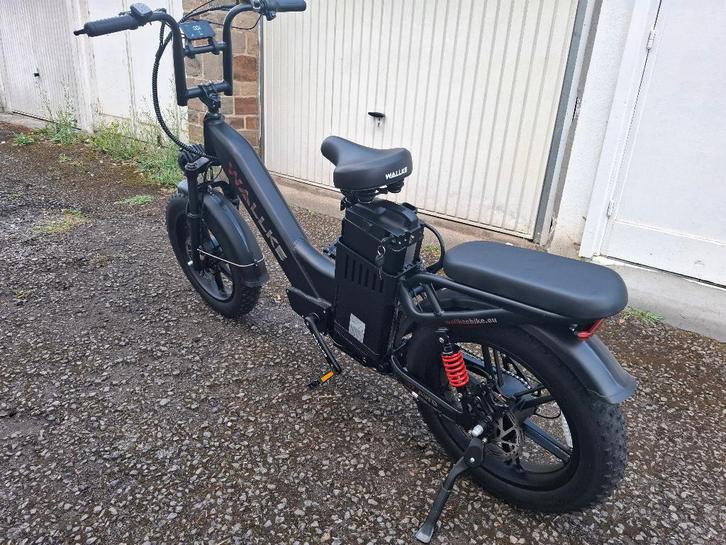 a vendre vélo électrique fatbike grosse autonomie, Vélos & Vélomoteurs, Vélos électriques, Comme neuf, 50 km par batterie ou plus