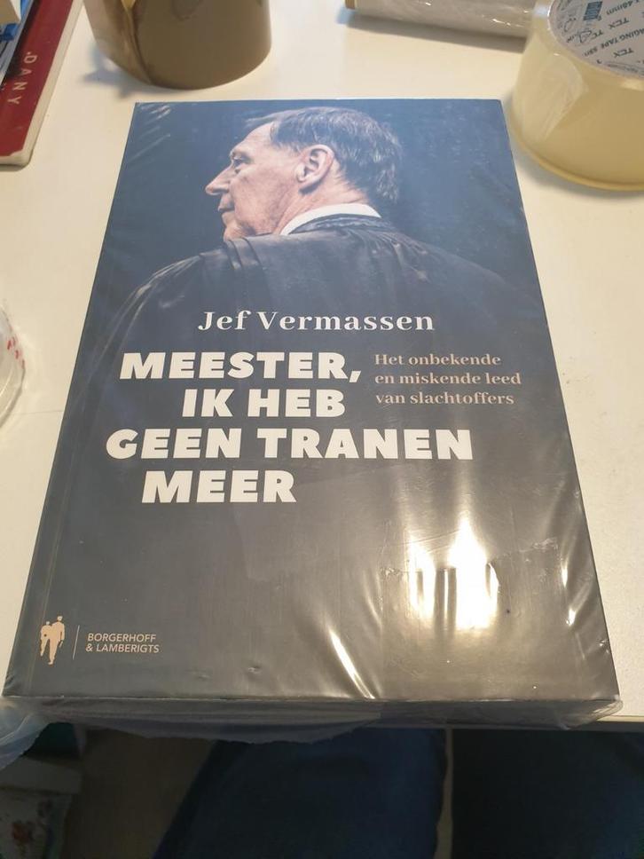 Jef Vermassen - Meester, ik heb geen tranen meer, Livres, Science, Utilisé, Enlèvement ou Envoi
