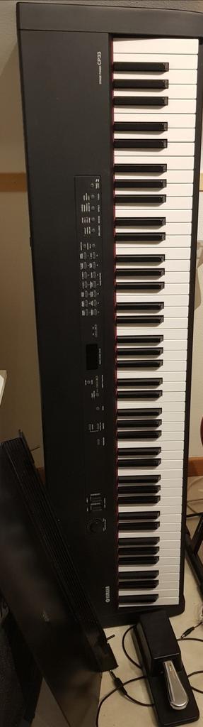 Piano Yamaha CP-33, Musique & Instruments, Claviers, Comme neuf, 88 touches, Yamaha, Connexion MIDI, Enlèvement