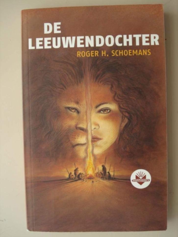 7. De leeuwendochter Roger H. Schoemans 2009 Boektoppers 12+, Boeken, Kinderboeken | Jeugd | 13 jaar en ouder, Zo goed als nieuw