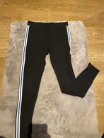 legging met streep, Gedragen, Maat 40/42 (M), Legging, Zwart