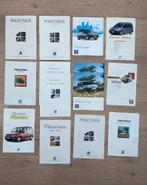 PEUGEOT PARTNER FOLDERS, Boeken, Auto's | Folders en Tijdschriften, Ophalen of Verzenden, Peugeot