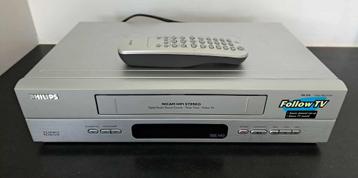 2x PHILIPS vr550 HiFi Stereo videorecorder beschikbaar voor biedingen
