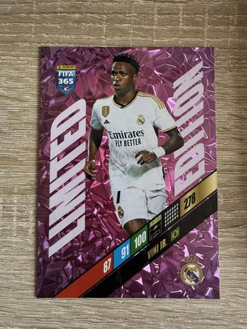 Vini Jr. Real Madrid XXL Limited Edition Fifa 365 Kaart.  beschikbaar voor biedingen