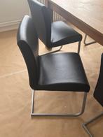 sledestoelen, Ophalen, Bruin, Leer, Zo goed als nieuw