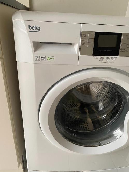 Wasmachine merk BEKO, Elektronische apparatuur, Wasmachines, Gebruikt, Voorlader, 6 tot 8 kg, 85 tot 90 cm, 1200 tot 1600 toeren