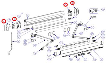 Pièces de store Thule Omnistor 5200, Enlèvement ou Envoi, Neuf