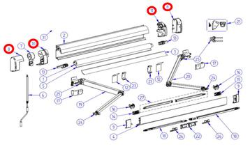 Pièces de store Thule Omnistor 5200