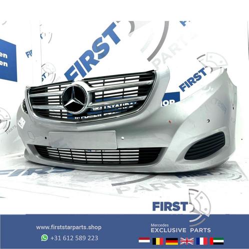 W447 BUMPER Mercedes V KLASSE / VITO VOORBUMPER COMPLEET ZWA, Auto-onderdelen, Carrosserie, Bumper, Mercedes-Benz, Voor, Gebruikt