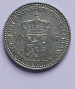 Munt Nederland 1/2 gulden 1929 - Zilver, Postzegels en Munten, Munten | Nederland, ½ gulden, Zilver, Ophalen of Verzenden, Koningin Wilhelmina