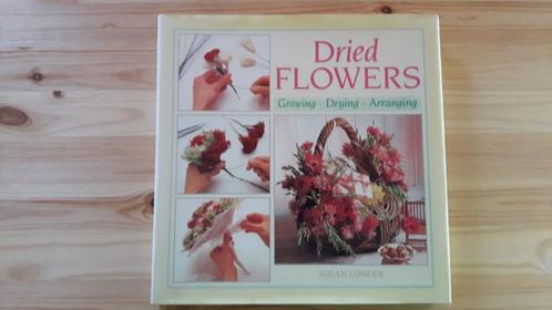 Dried flowers Growing Drying Arranging, Boeken, Wonen en Tuinieren, Zo goed als nieuw, Bloemschikken, Groendecoratie, Ophalen of Verzenden