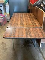 table de cuisine, 100 à 150 cm, Cinq personnes ou plus, Vintage, Synthétique