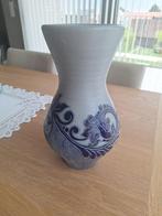 Vaas, Ophalen, Gebruikt, Blauw, Aardewerk of Porselein