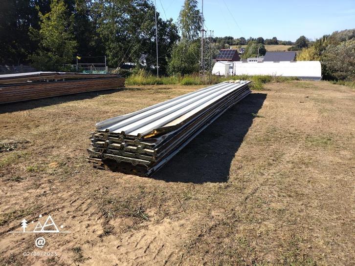Dakplaten met isolatie prijs n.o.t.k., Doe-het-zelf en Bouw, Dakpannen en Dakbedekking, Gebruikt, Dakplaat of Dakpanplaat, Metaal