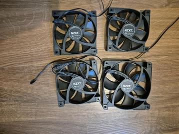 NZXT zwarte fan 120mm 140mm