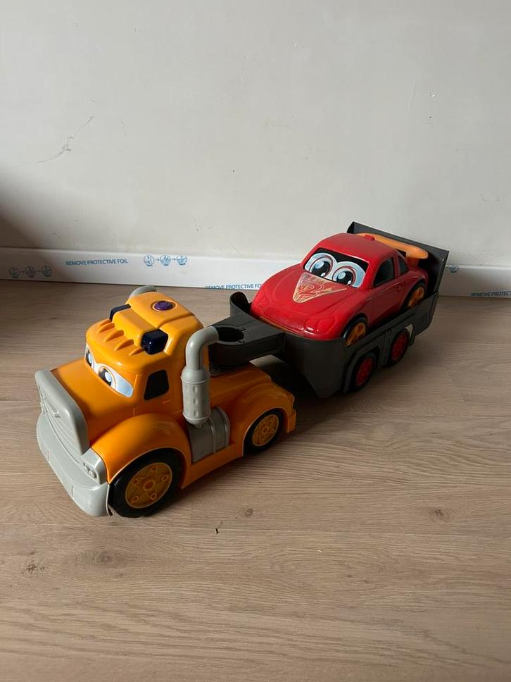 ABC Teddi Trucker 60cm autotransporter Dickie Toys, Kinderen en Baby's, Speelgoed |Speelgoedvoertuigen, Zo goed als nieuw, Ophalen