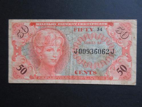 50 Cents ND (1965) US Army / Verenigde Staten p-M60, Postzegels en Munten, Bankbiljetten | Amerika, Los biljet, Noord-Amerika