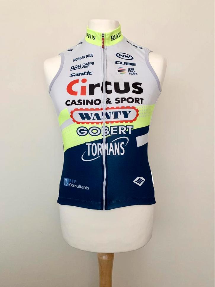 Circus - Wanty Gobert 2020 worn by Timothy Dupont shirt, Sport en Fitness, Wielrennen, Gebruikt, Kleding, Ophalen of Verzenden