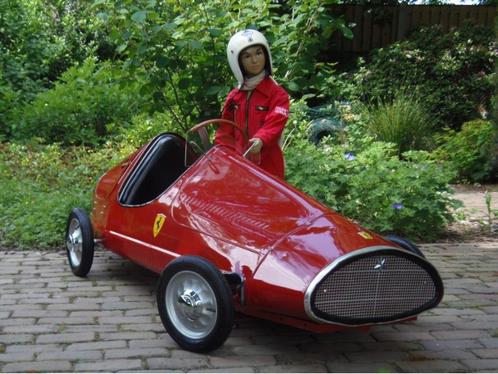 Ferrari junior 50cc benzine, geen trapauto, Hobby en Vrije tijd, Overige Hobby en Vrije tijd, Gebruikt, Ophalen