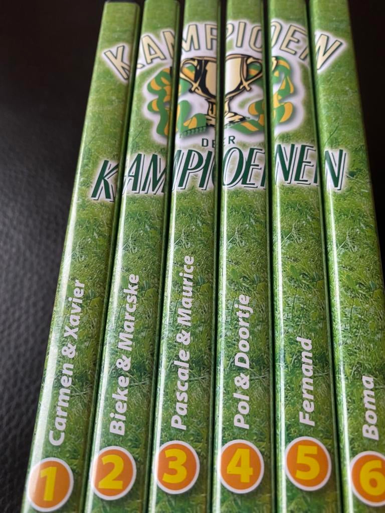 6 dvd’s van FC de kampioenen, Enlèvement ou Envoi, Comme neuf