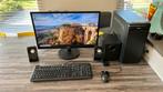 Desktop computer Windows 10 incl MS Office, 2.1 luidsprekers, Ophalen, Gebruikt