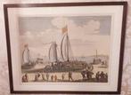 facsimile gravure De zeylwagen van Simon Stevin - Blaeu, Ophalen of Verzenden