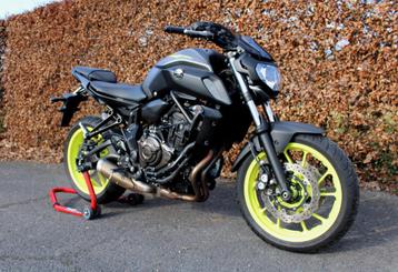 VERKOCHT YAMAHA MT07 - 3800KM -JUNI 2018 beschikbaar voor biedingen