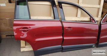 VW TIGUAN 5N0 DEUR DEUREN PORTIER PORTIEREN L/R KLEUR LA3T beschikbaar voor biedingen