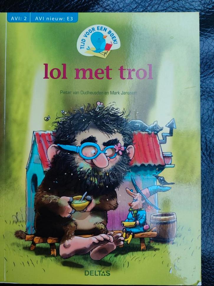 Pieter van Oudheusden - Lol met trol, Boeken, Kinderboeken | Jeugd | onder 10 jaar, Zo goed als nieuw, Ophalen of Verzenden