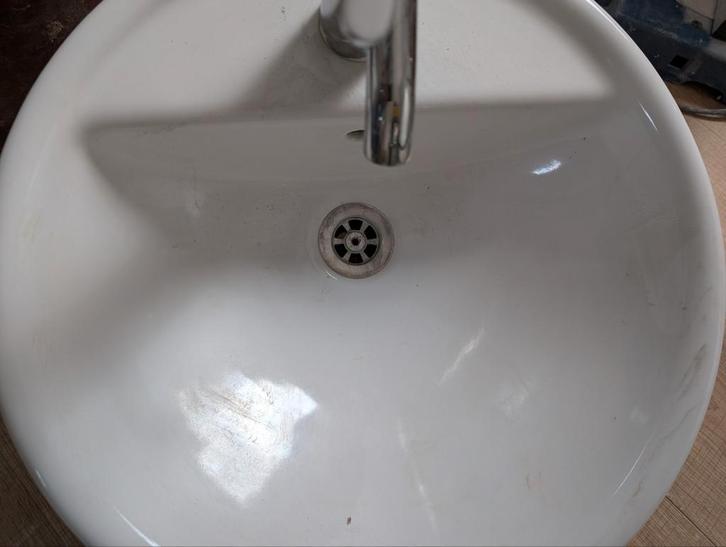 Vasque lavabo tornviken, Huis en Inrichting, Badkamer | Badkamermeubels, Zo goed als nieuw, Ophalen