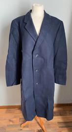 Donkerblauwe vintage mantel maat 46, Kleding | Dames, Verzenden, Zo goed als nieuw, Maat 46/48 (XL) of groter, Blauw