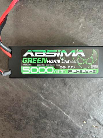 Absima 3s Lipo 5000 mah beschikbaar voor biedingen