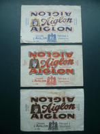 Chocolade Aiglon chocolat emballage omslagen lait fondant 52, Ophalen of Verzenden, Gebruikt, Verpakking