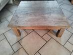 Massief salontafel, Huis en Inrichting, Ophalen, Vierkant
