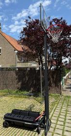 Inklapbare basketbalpaal B500 Easy Box op wielen verstelbaar, Sport en Fitness, Basketbal, Ophalen, Zo goed als nieuw, Ring, Bord of Paal