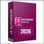 Autodesk Civil 3D 2026, Computers en Software, Ontwerp- en Bewerkingssoftware, Ophalen, Nieuw, Windows