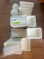 Plastiek bakjes en potjes, Ophalen