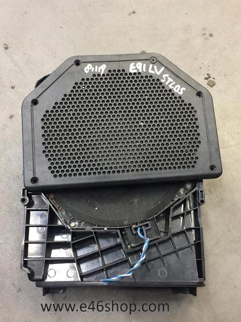 Subwoofer BMW E90 E91 links onder de stoel bestuurder, Auto diversen, Autoradio's, Ophalen of Verzenden
