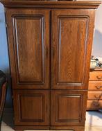 Eiken computerkast, Huis en Inrichting, Kasten | Computermeubels, Ophalen, 70 tot 120 cm, Zo goed als nieuw, 40 tot 80 cm