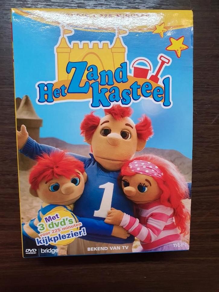 Het Zandkasteel  (3 DVD - 225 minuten), Cd's en Dvd's, Dvd's | Tekenfilms en Animatie, Gebruikt, Europees, Poppen of Stop-motion