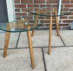 Salontafel/bijzettafel/Bror bijzettafel, Ophalen of Verzenden, Glas