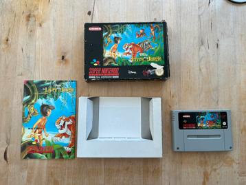 Jeu super Nintendo Le Livre de la Jungle beschikbaar voor biedingen